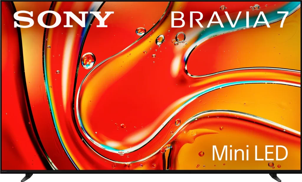 BRAVIA 7 65” class Mini LED QLED 4K HDR Google TV (2024)