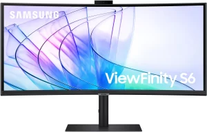 SAMSUNG 34” ViewFinity S65VC Curved Monitor