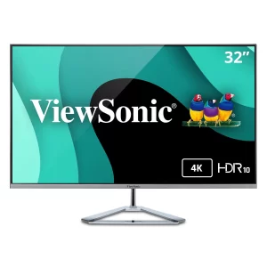 ViewSonic VX3276-4K-mhd 32 4K UHD Ultra-Slim Frameless Design Monitor