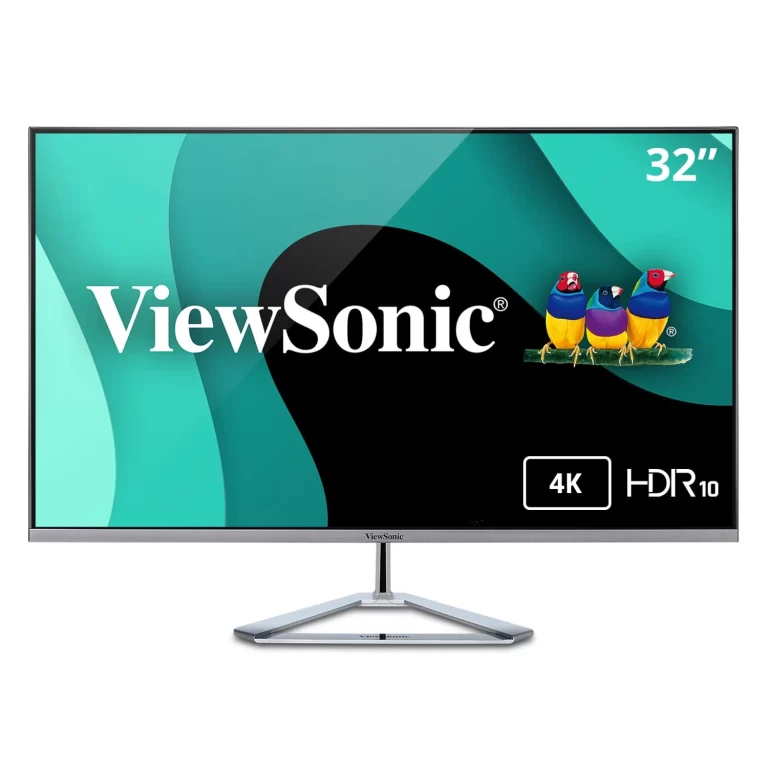 ViewSonic VX3276-4K-mhd 32 4K UHD Ultra-Slim Frameless Design Monitor