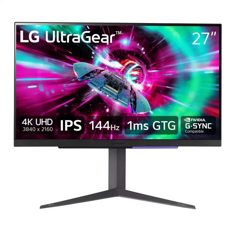 LG 27" UltraGear™ UHD 1ms 144Hz Gaming Monitor with NVIDIA® G-SYNC® Compatible