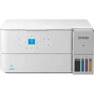 Epson EcoTank ET-2980 Wireless All-in-One Color Supertank Printer – White