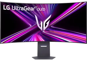 LG 45 Inch UltraGear™ OLED 5K2K WUHD 165Hz or WFHD Dual Mode 330Hz 0.03ms G-sync Compatible DisplayPort 2.1 Gaming Monitor