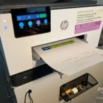 Output tray will bend every print