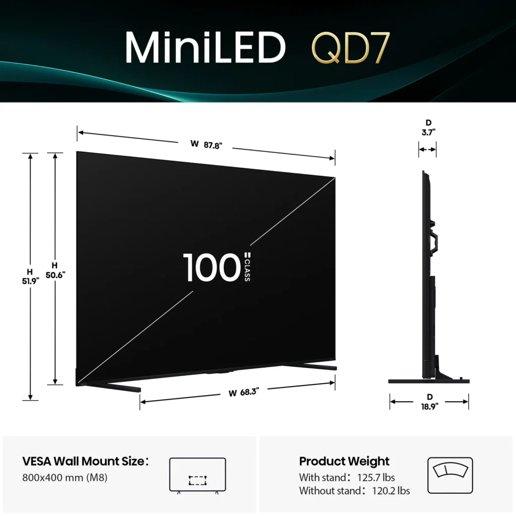 Hisense QD7 Series MiniLED ULED 4K Fire TV