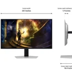 Samsung 27″ Odyssey OLED G6 (G61SD) Dual QHD 240Hz 0.03ms Business Gaming Monitor