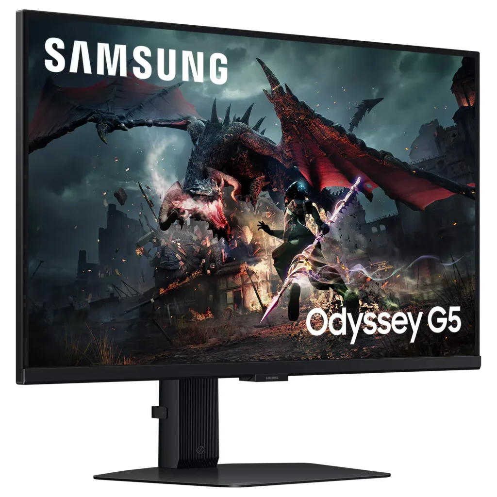 Samsung  Odyssey G5 G50D QHD IPS 180Hz 1ms AMD FreeSync and G-Sync Compatible Gaming Monitor