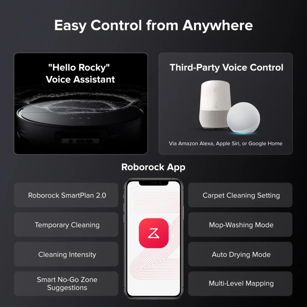 Roborock Saros 10 Robot Vacuum and Mop