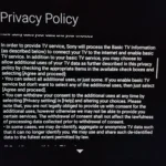 The TV is Great but.......