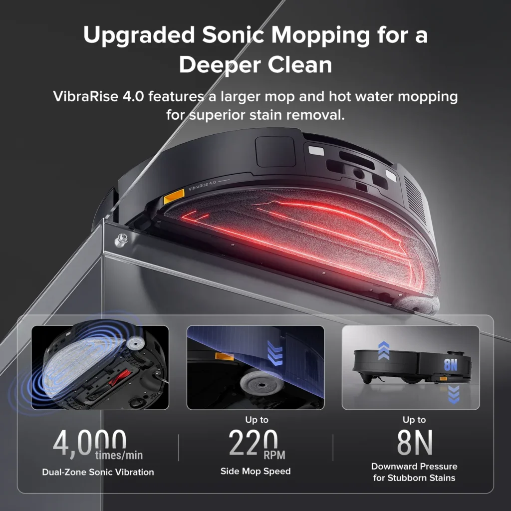 Roborock Saros 10 Robot Vacuum and Mop