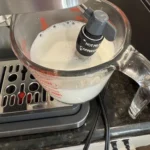 Very easy to wipe down milk spout!