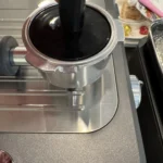 Very easy to wipe down milk spout!