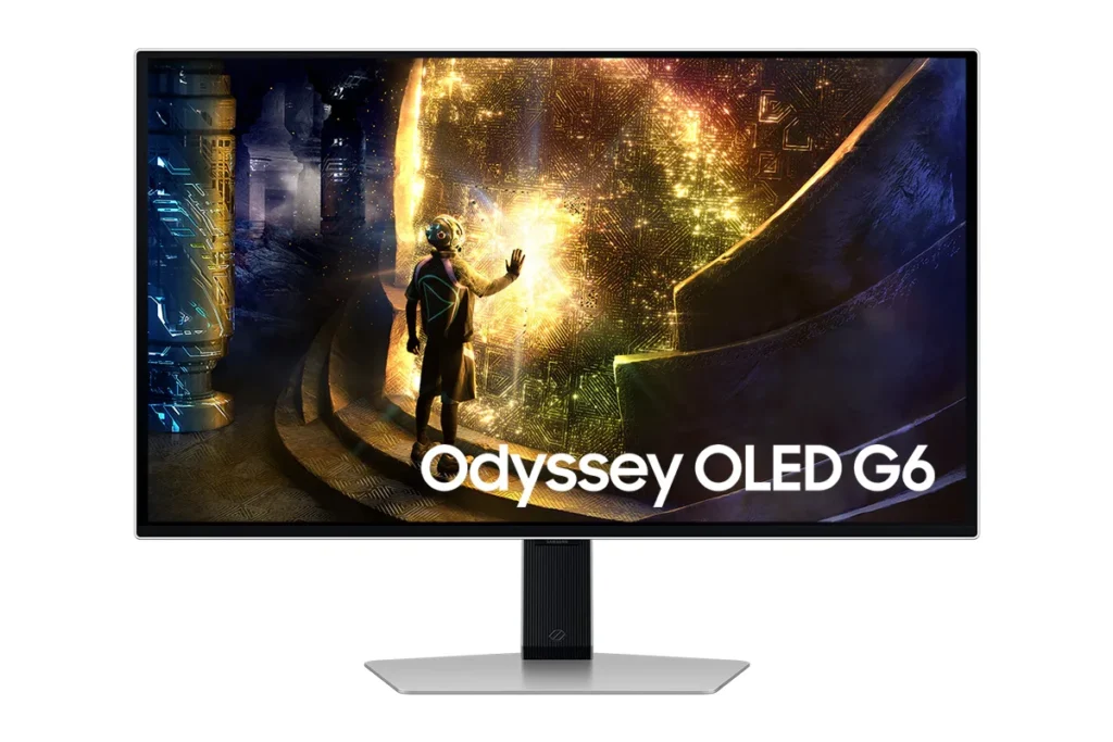 Samsung 27″ Odyssey OLED G6 (G61SD) Dual QHD 240Hz 0.03ms Business Gaming Monitor