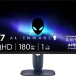 Alienware AW2725DM 27″ IPS LED QHD 180Hz 1ms FreeSync and G-Sync Gaming Monitor