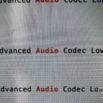 Weird color ghosting and distracting scrolling.