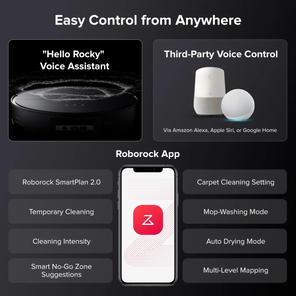 Roborock Saros 10 Robot Vacuum and Mop