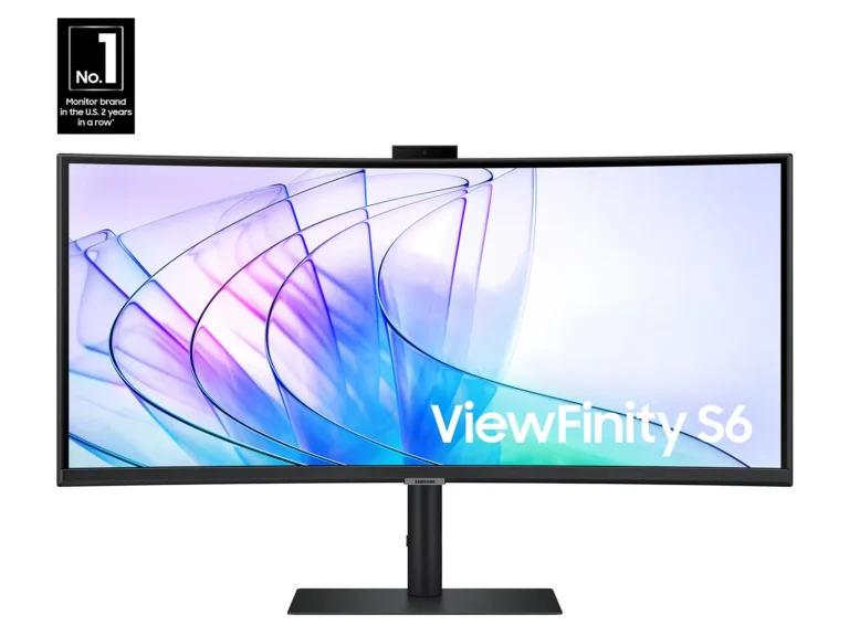 Samsung 34″ ViewFinity S65VC Ultra-WQHD 100Hz AMD FreeSync™ HDR10 Curved Monitor