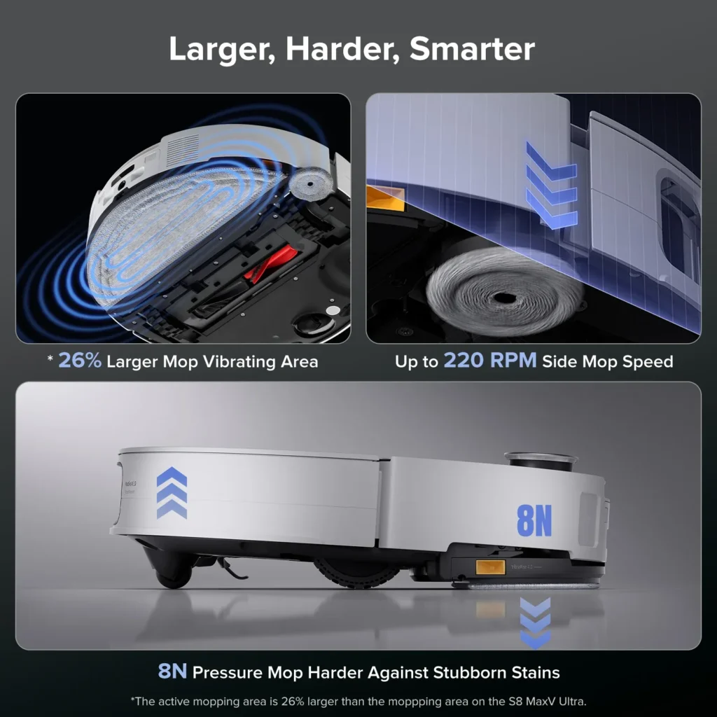 Roborock Saros 10 Robot Vacuum and Mop