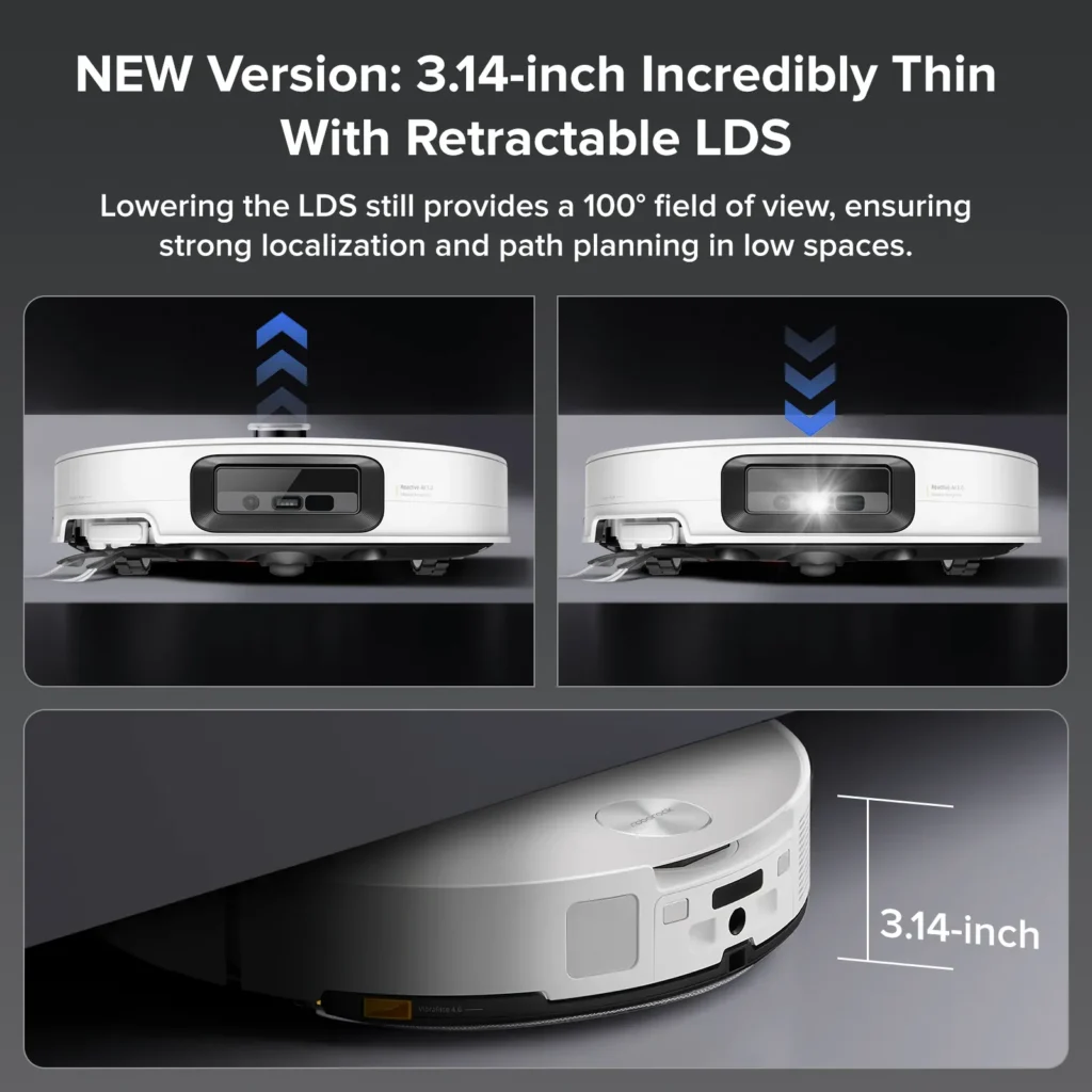 Roborock Saros 10 Robot Vacuum and Mop