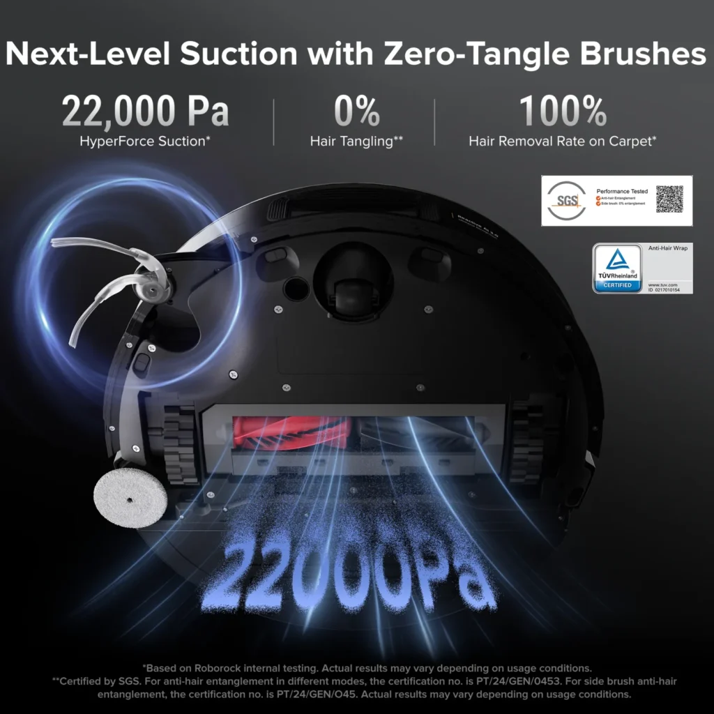 Roborock Saros 10 Robot Vacuum and Mop