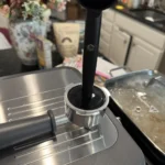 Very easy to wipe down milk spout!