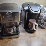 Really nice cappuccino and espresso machine.