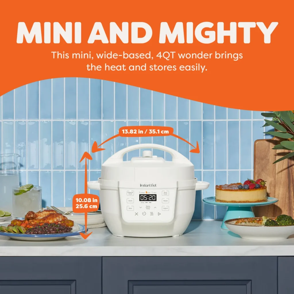 Instant Pot 4QT RIO Mini Multi-Cooker