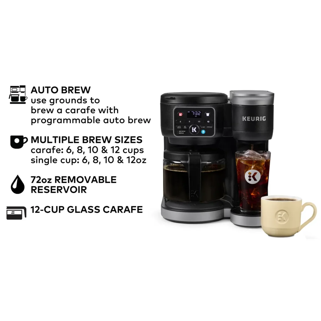 Keurig K-Duo Hot & Iced Single Serve & Carafe Coffee Maker