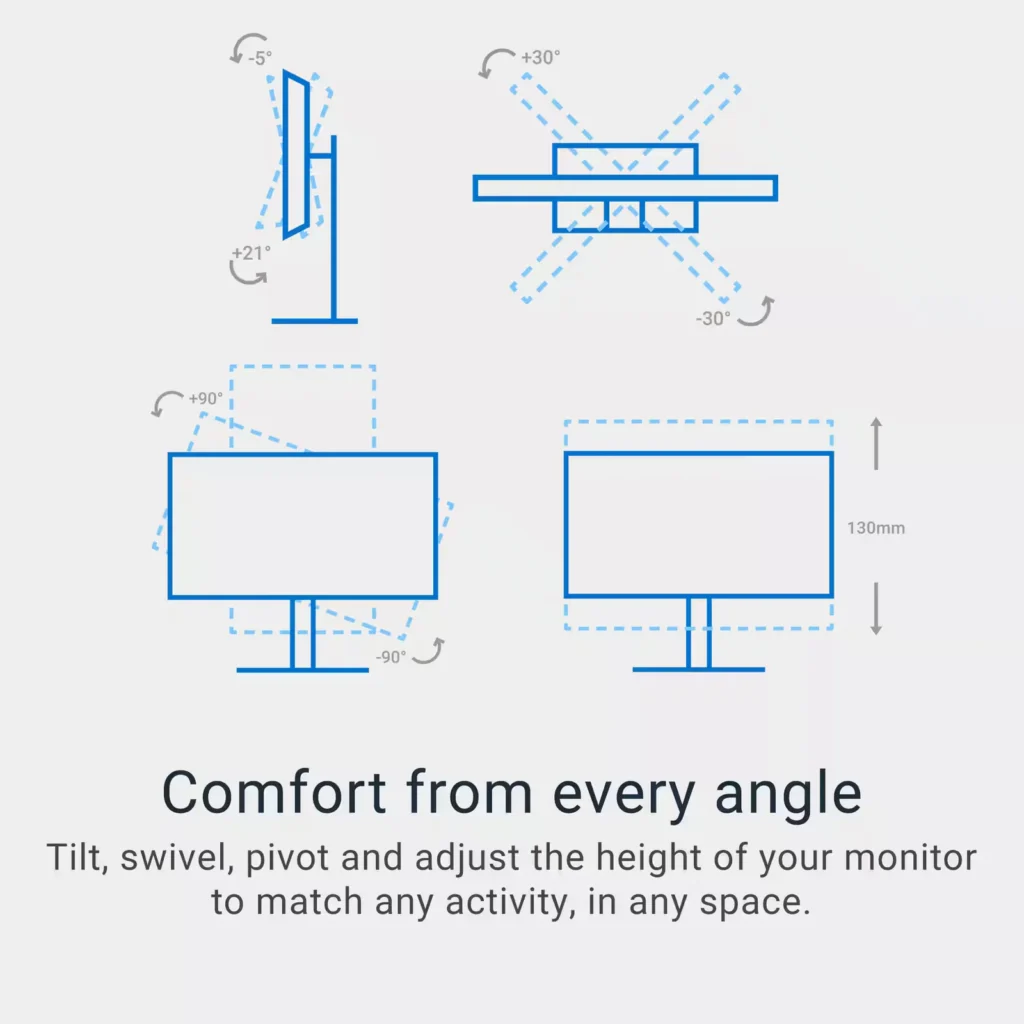 Dell S2725QC 27″ IPS LED 4K UHD 120Hz FreeSync Monitor