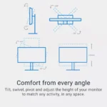 Dell S2725QC 27″ IPS LED 4K UHD 120Hz FreeSync Monitor