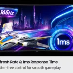 Samsung 37″ Odyssey G7 G75F 4K 165Hz Curved Gaming Monitor