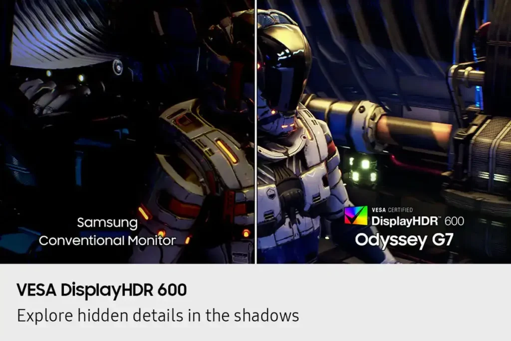 Samsung 37″ Odyssey G7 G75F 4K 165Hz Curved Gaming Monitor