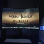 No internal speakers but fantastic picture quality