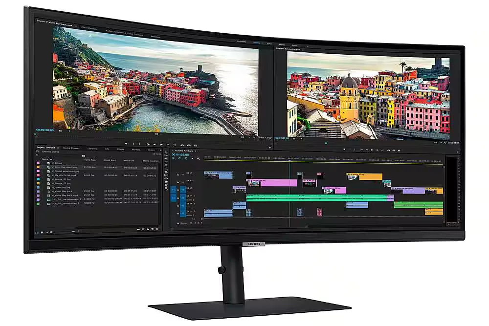 Samsung 34″ ViewFinity S65UA Ultra WQHD 100Hz AMD FreeSync HDR10 USB-C Curved Monitor