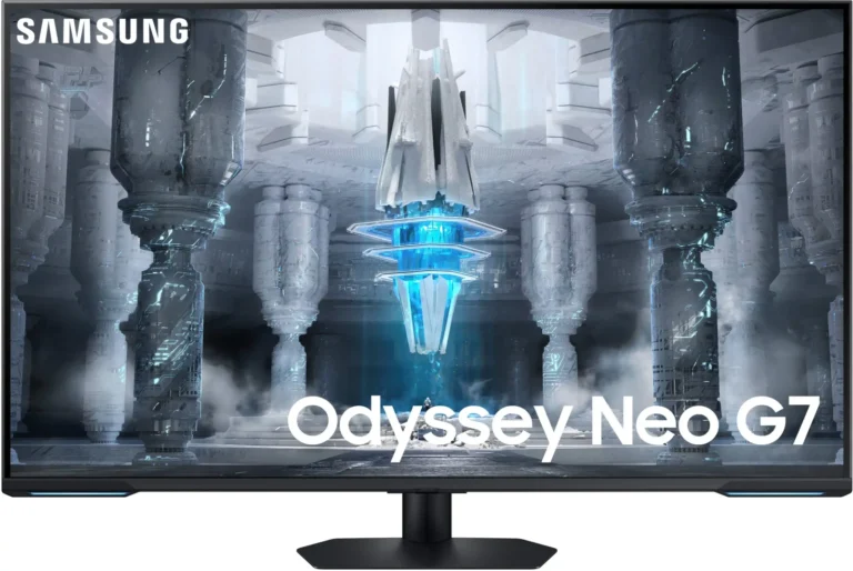 Samsung 43″ Odyssey Neo G7 4K 144Hz Quantum Mini LED Smart Gaming Monitor