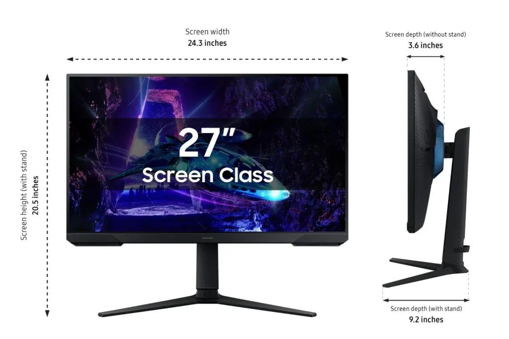 Samsung Odyssey G3 G30D FHD 180Hz Gaming Monitor