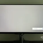 Faulty panel or coating, uneven color cast