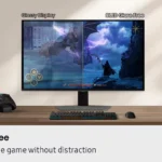 Samsung 27″ Odyssey OLED G6 G60SF QHD 500Hz G-Sync Compatible Gaming Monitor