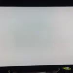 Dirty screen effect on edges of TV