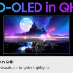 Samsung 27″ Odyssey OLED G6 G60SF QHD 500Hz G-Sync Compatible Gaming Monitor