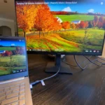 Terrific monitor with vivid colors, gaming mode, and very lightweight.