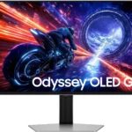Samsung 27″ Odyssey OLED G6 G60SF QHD 500Hz G-Sync Compatible Gaming Monitor
