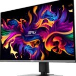 MSI MPG 322URX QD-OLED 32″ Quantum Dot OLED UHD 240Hz 0.03ms Gaming Monitor