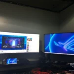 Large monitor with excellent picture quality