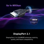 MSI MPG 322URX QD-OLED 32″ Quantum Dot OLED UHD 240Hz 0.03ms Gaming Monitor